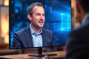 Entrevista en TV